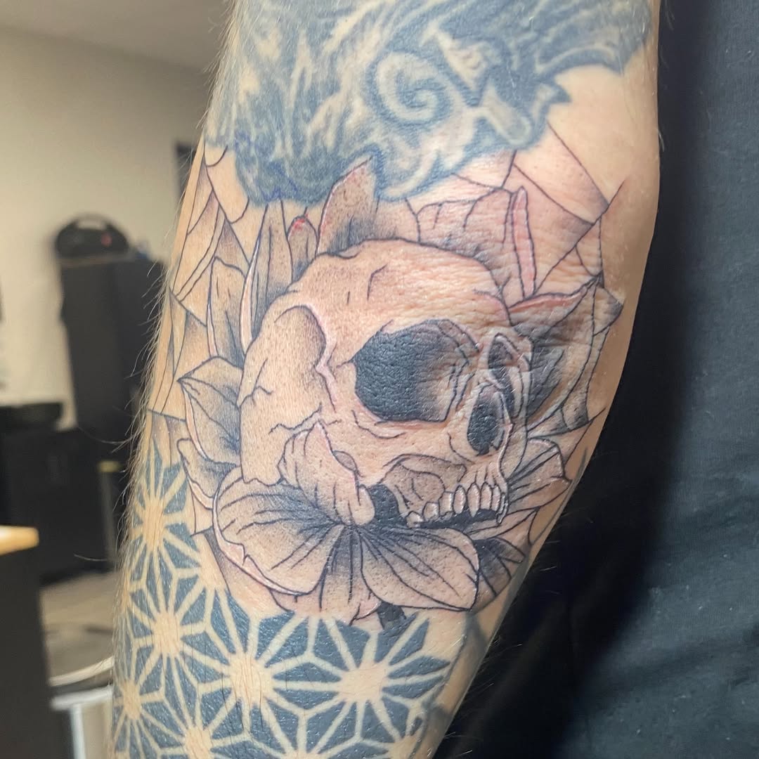 Tattoo by @disturbed_0riental_tattoos — realism, black_and_grey
