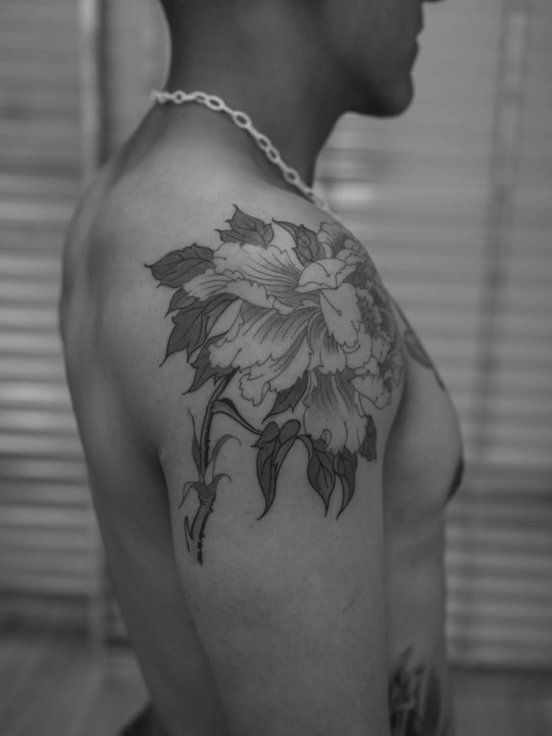 Tattoo by @bramadey — japanese_irezumi, black_and_grey