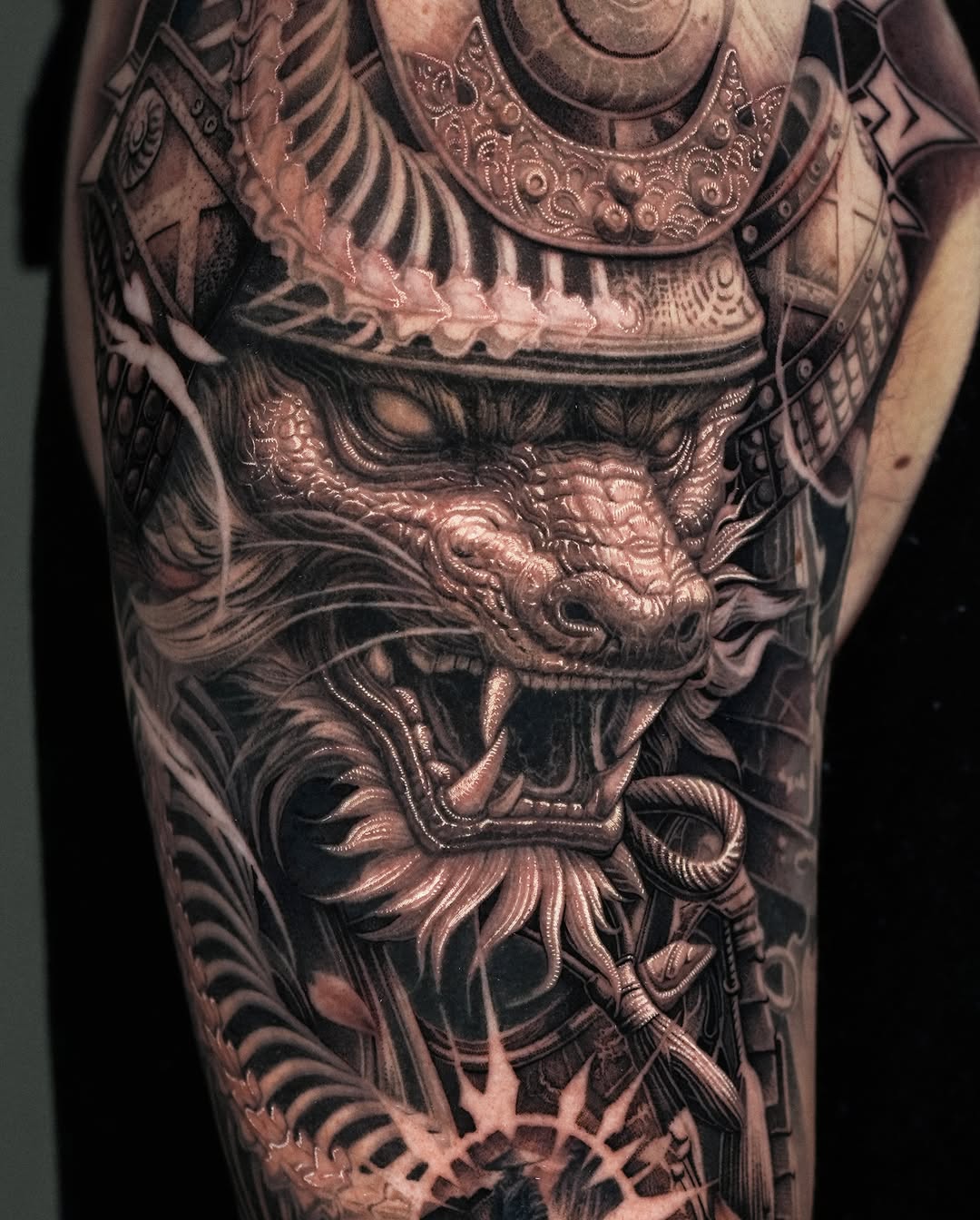 Tattoo by @sumok_tattoo β realism, japanese_irezumi