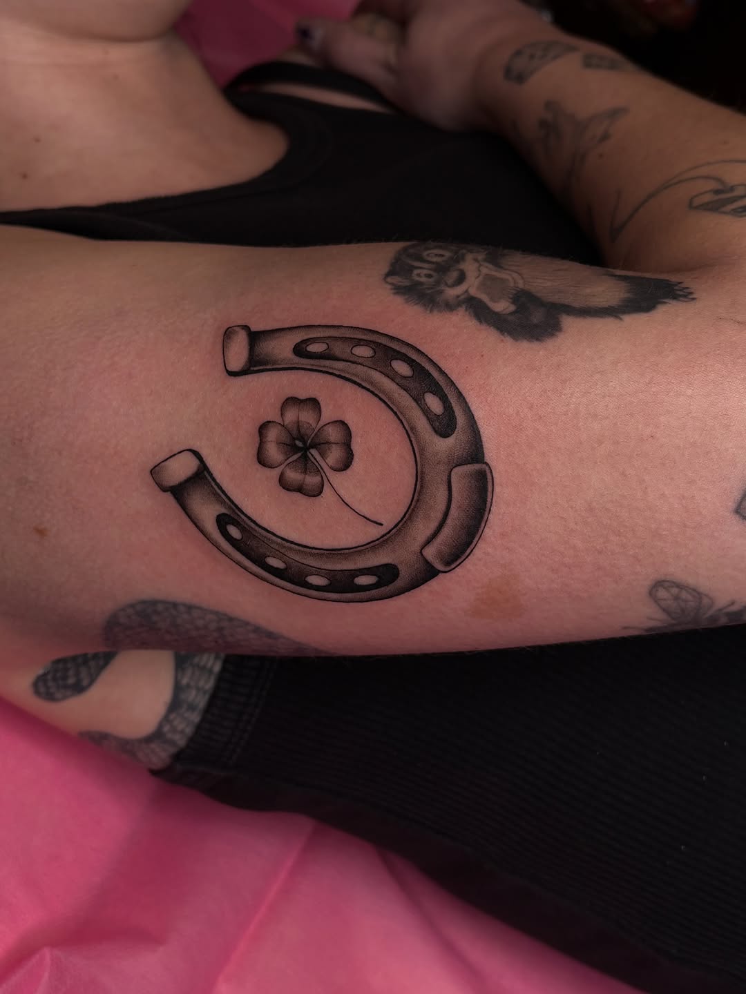 Tattoo by @silviieee — black_and_grey, realism