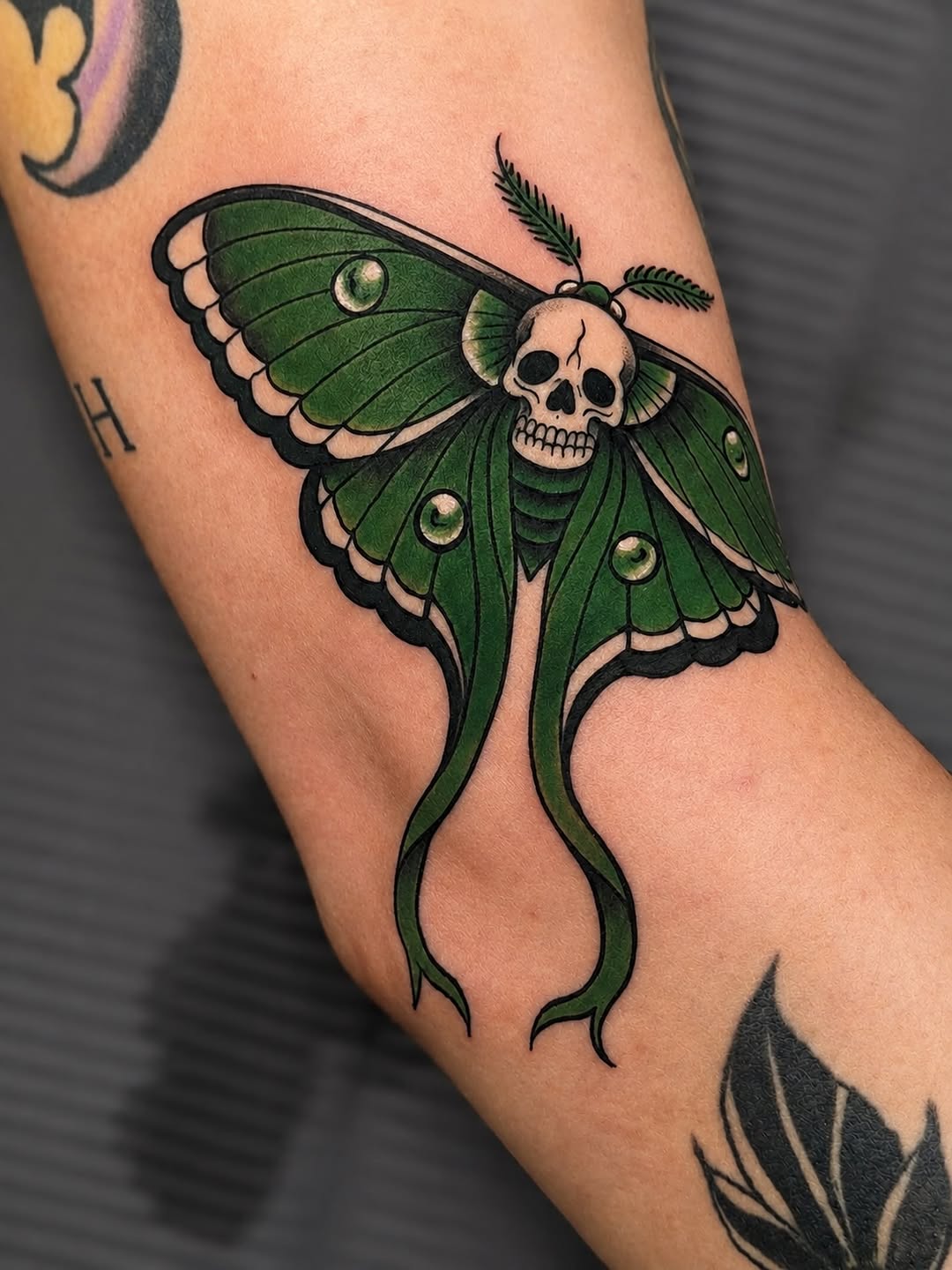 Tattoo by @1916ink — neo_traditional, blackwork