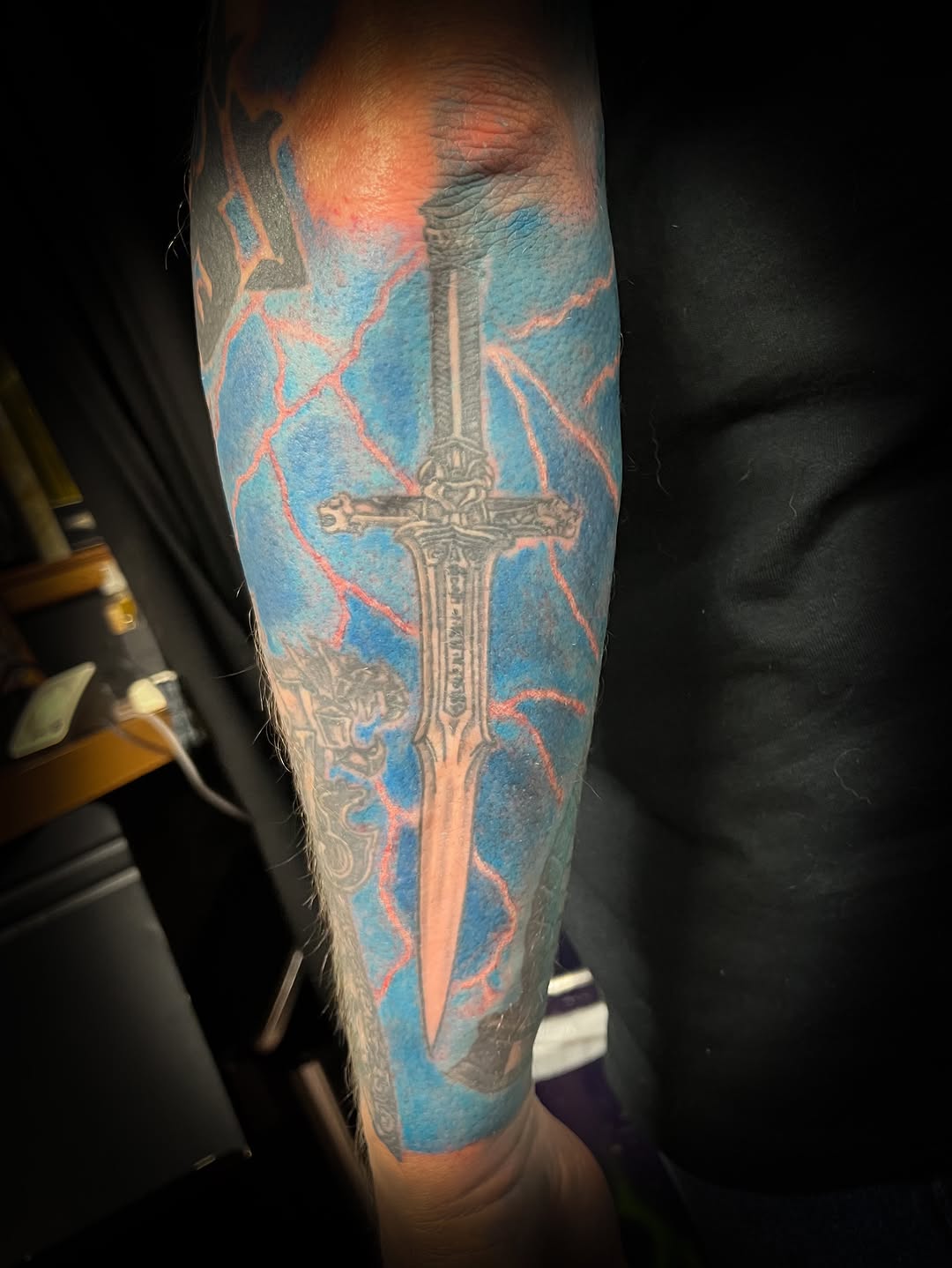 Tattoo by @blackscorpion13 — realism, black_and_grey