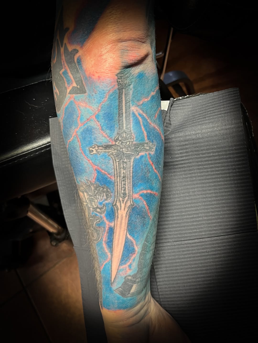 Tattoo by @blackscorpion13 — realism, black_and_grey