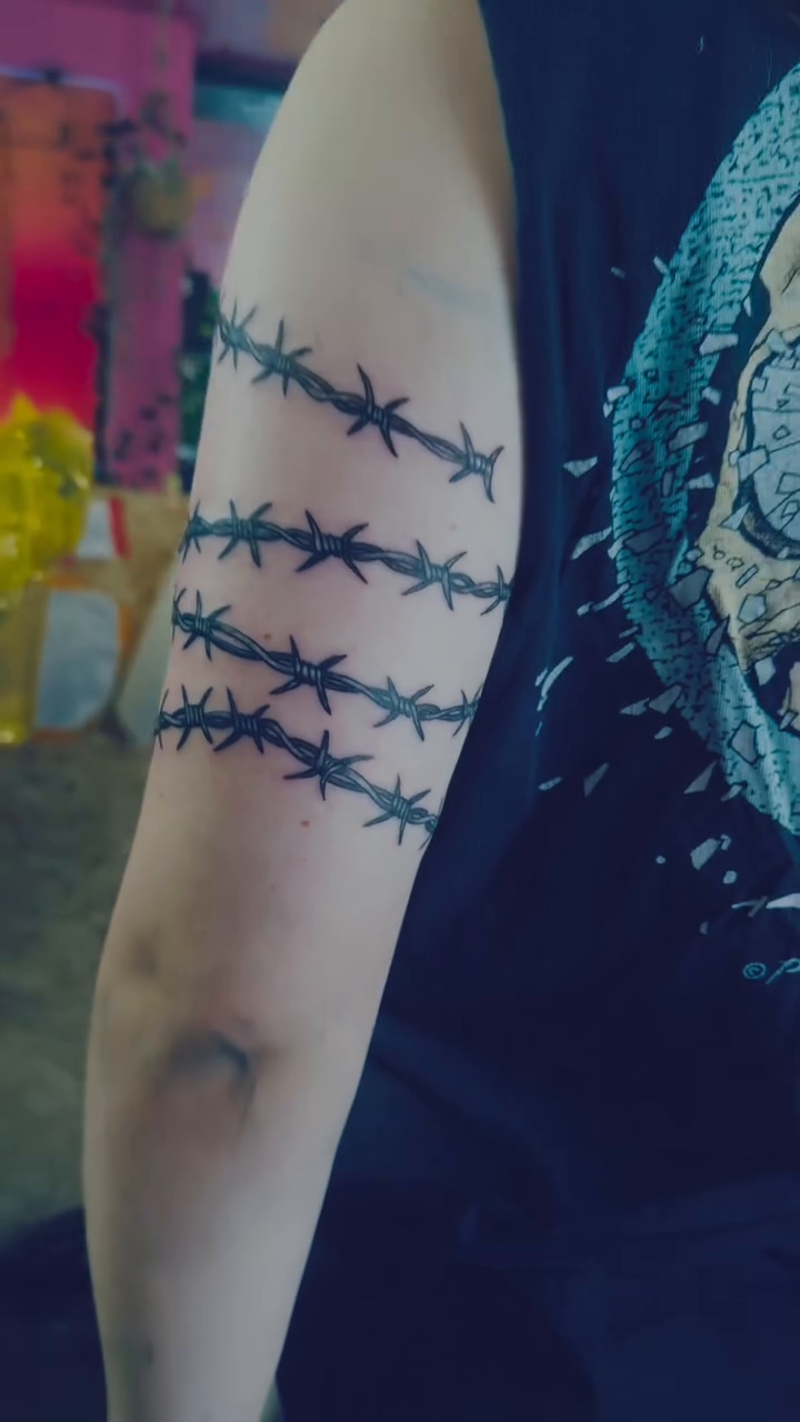 Tattoo by @fkry_tattoo โ blackwork