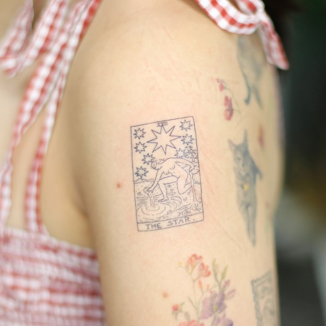 Tattoo by @wittybutton_tattoo — fine_line, illustrative