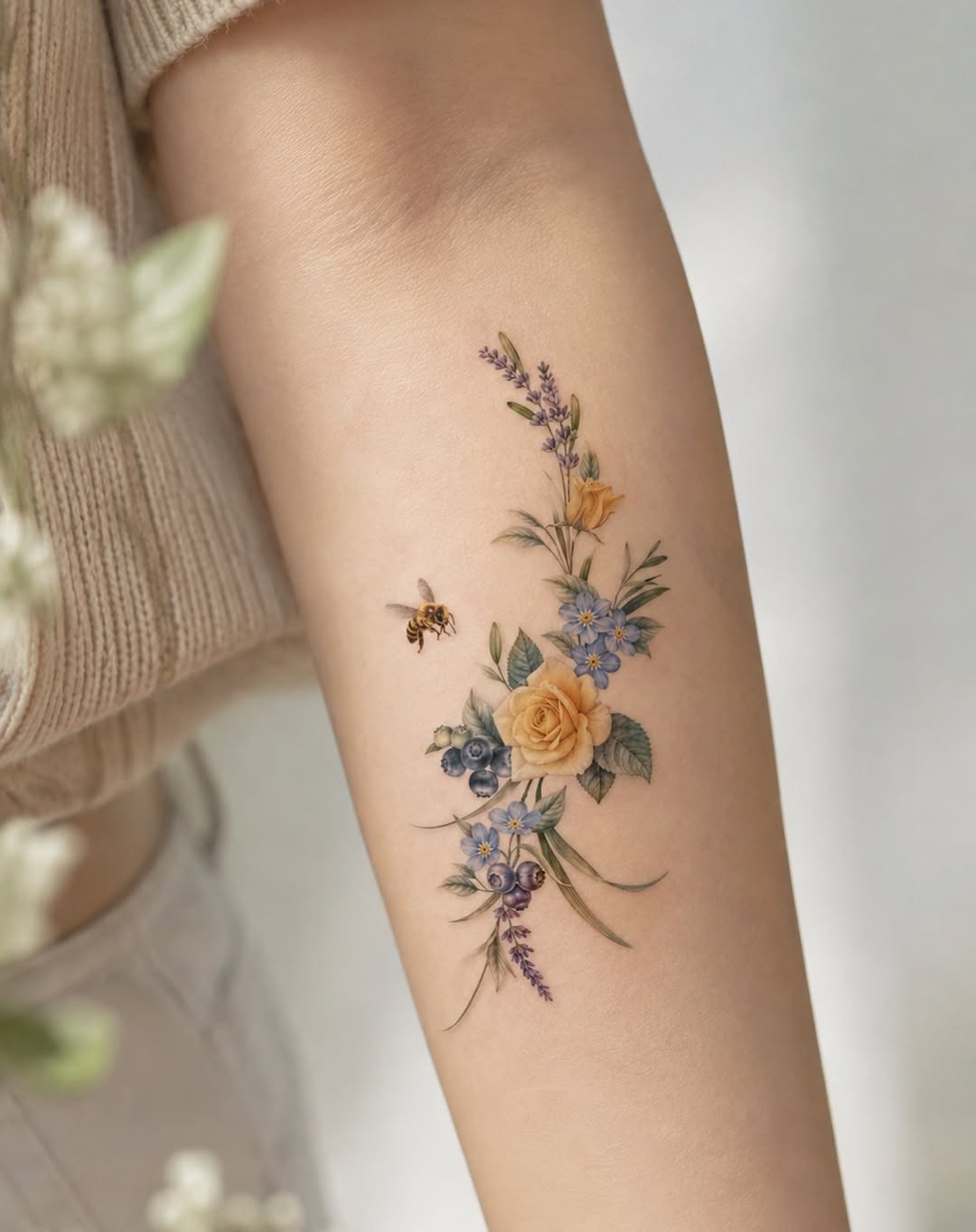 Tattoo by @miiu_tattoo — fine_line, realism