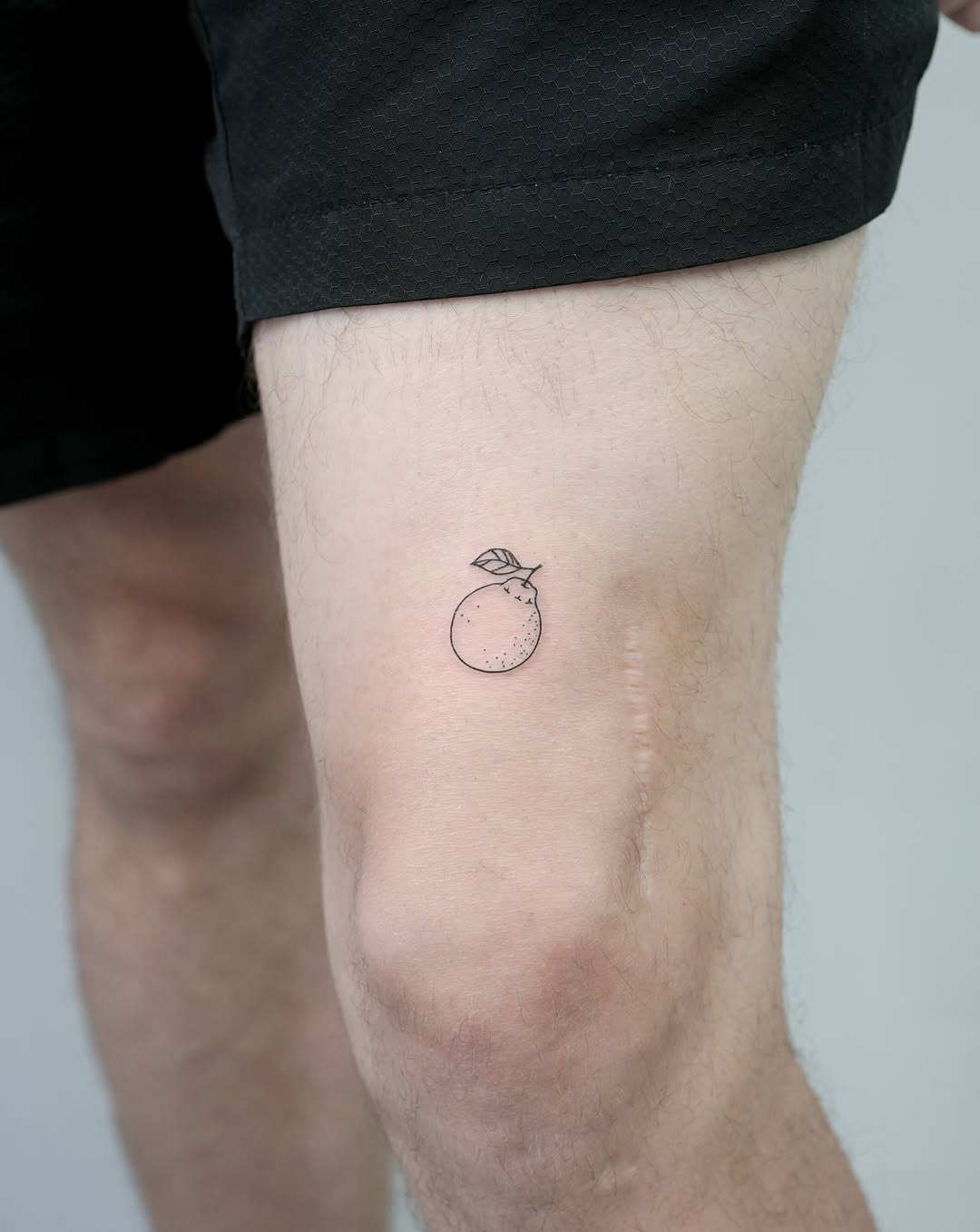 Tattoo by @ink.danu โ fine_line, minimalist