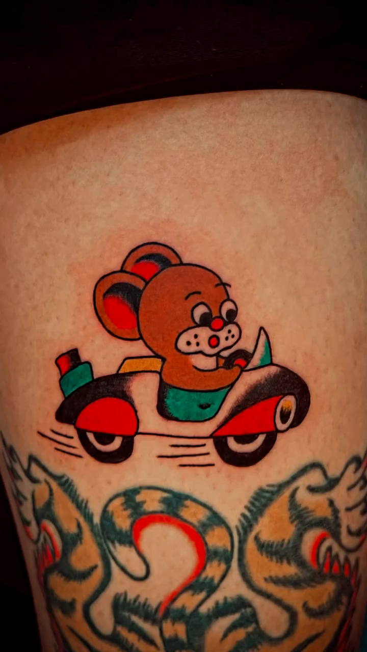Tattoo by @fokqueenie — american_traditional