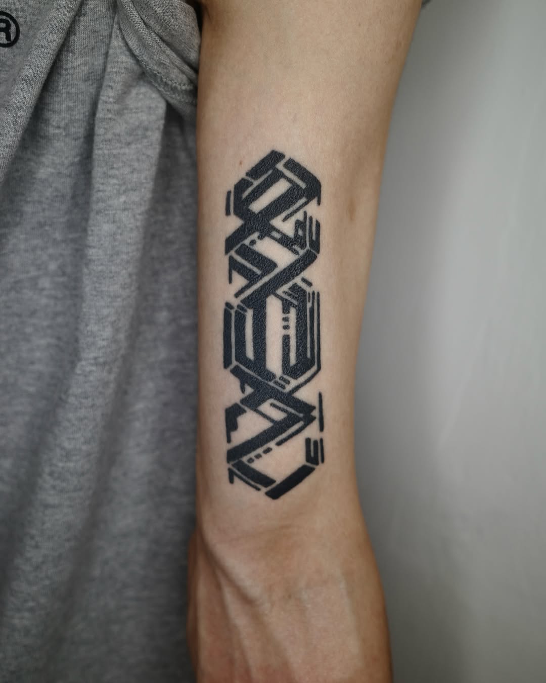 Tattoo by @takuu_tattoo — geometric, blackwork