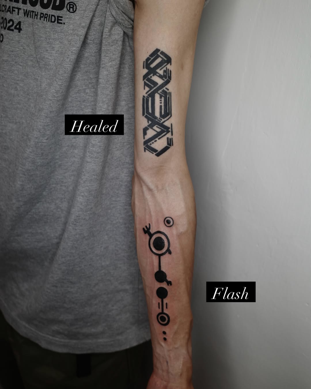 Tattoo by @takuu_tattoo — geometric, blackwork