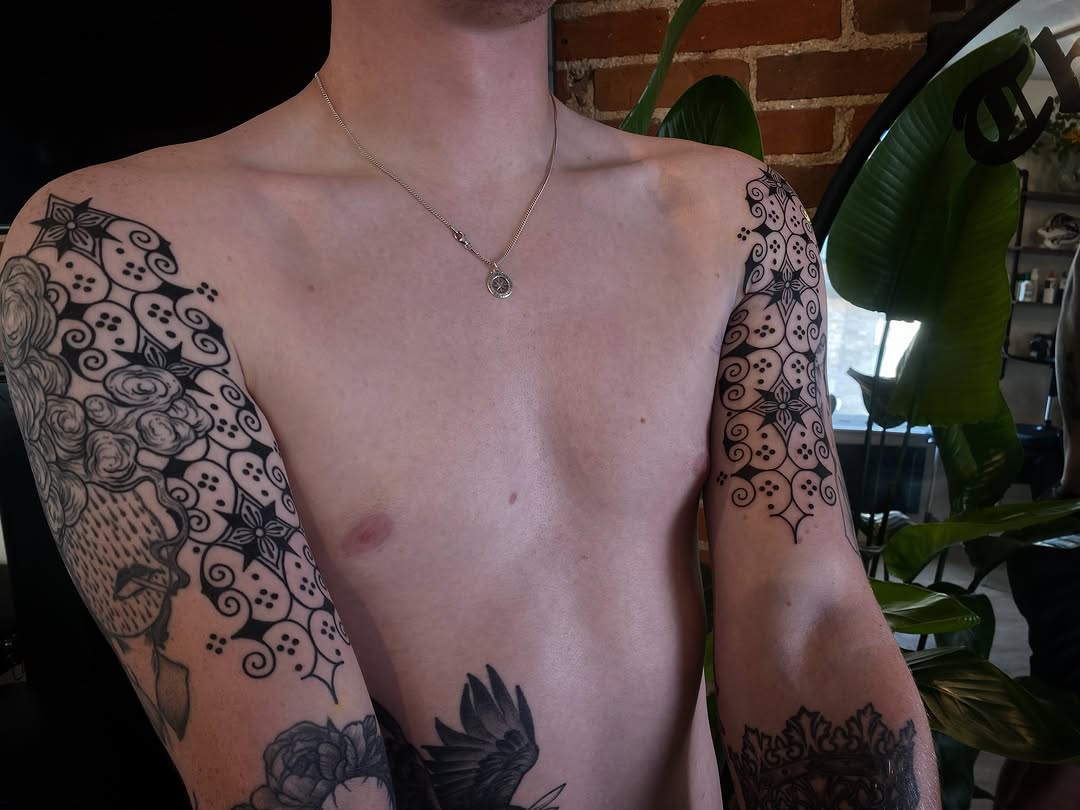Tattoo by @bimtxtt — geometric, ornamental