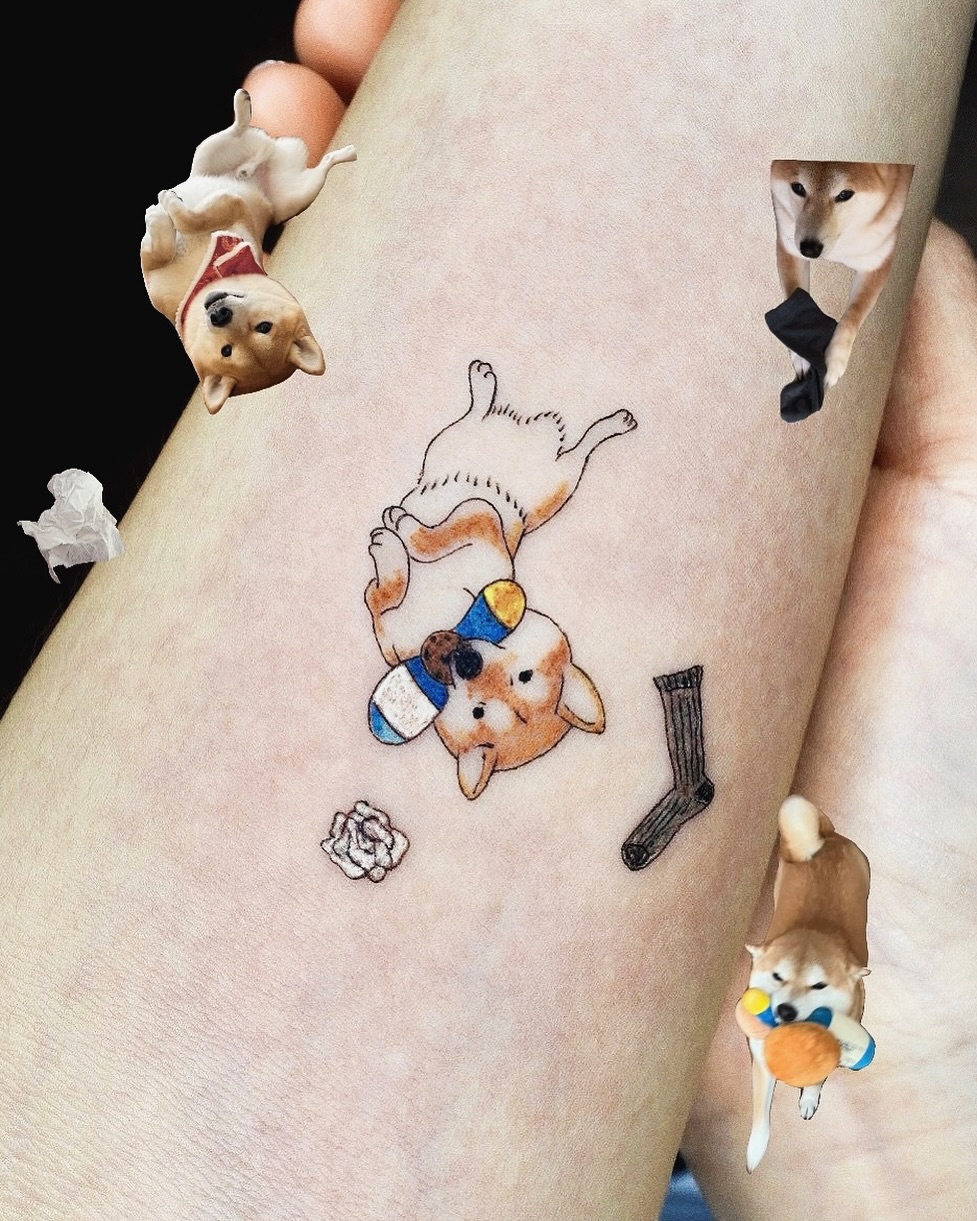 Tattoo by @broccoli_tattooer — new_school, anime