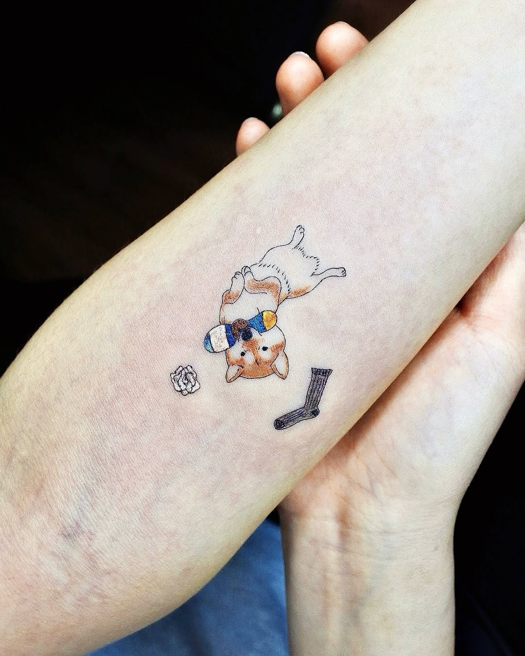 Tattoo by @broccoli_tattooer — fine_line, anime
