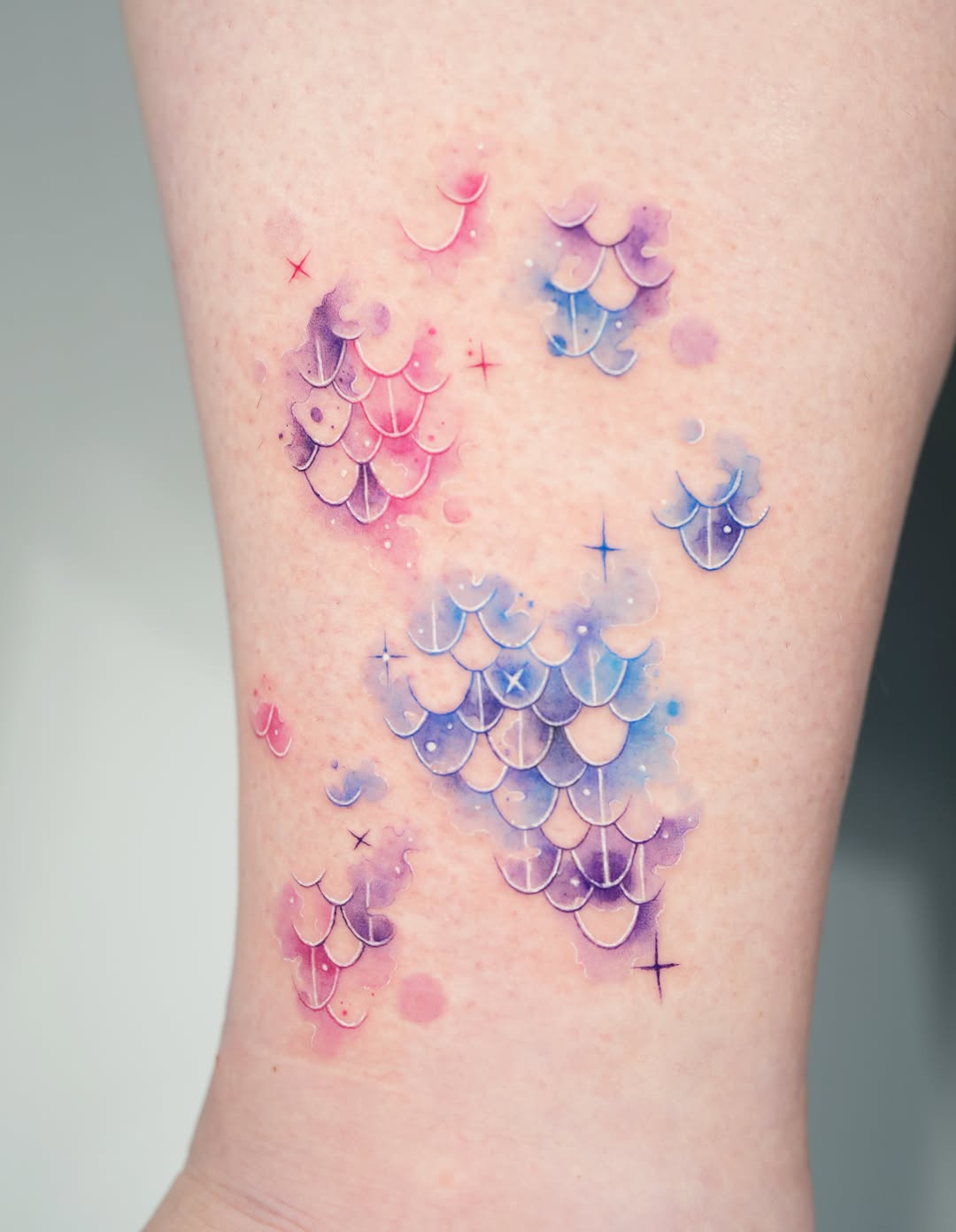 Tattoo by @siren_ink — watercolor