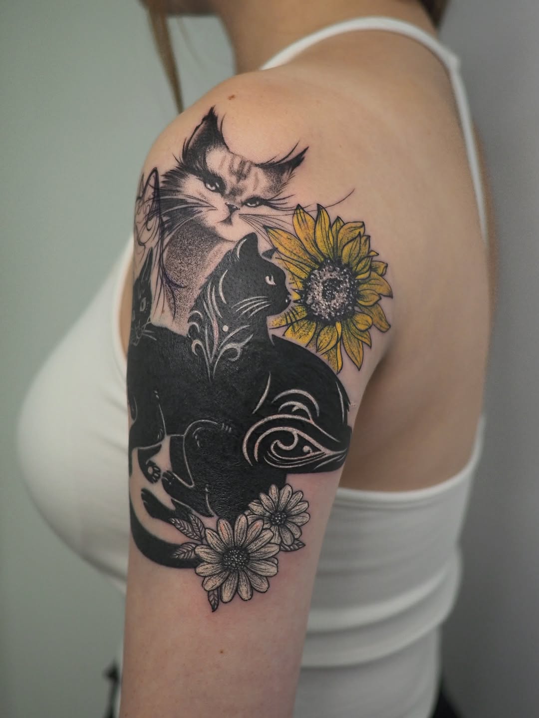 Tattoo by @jimmyyuen — black_and_grey, realism