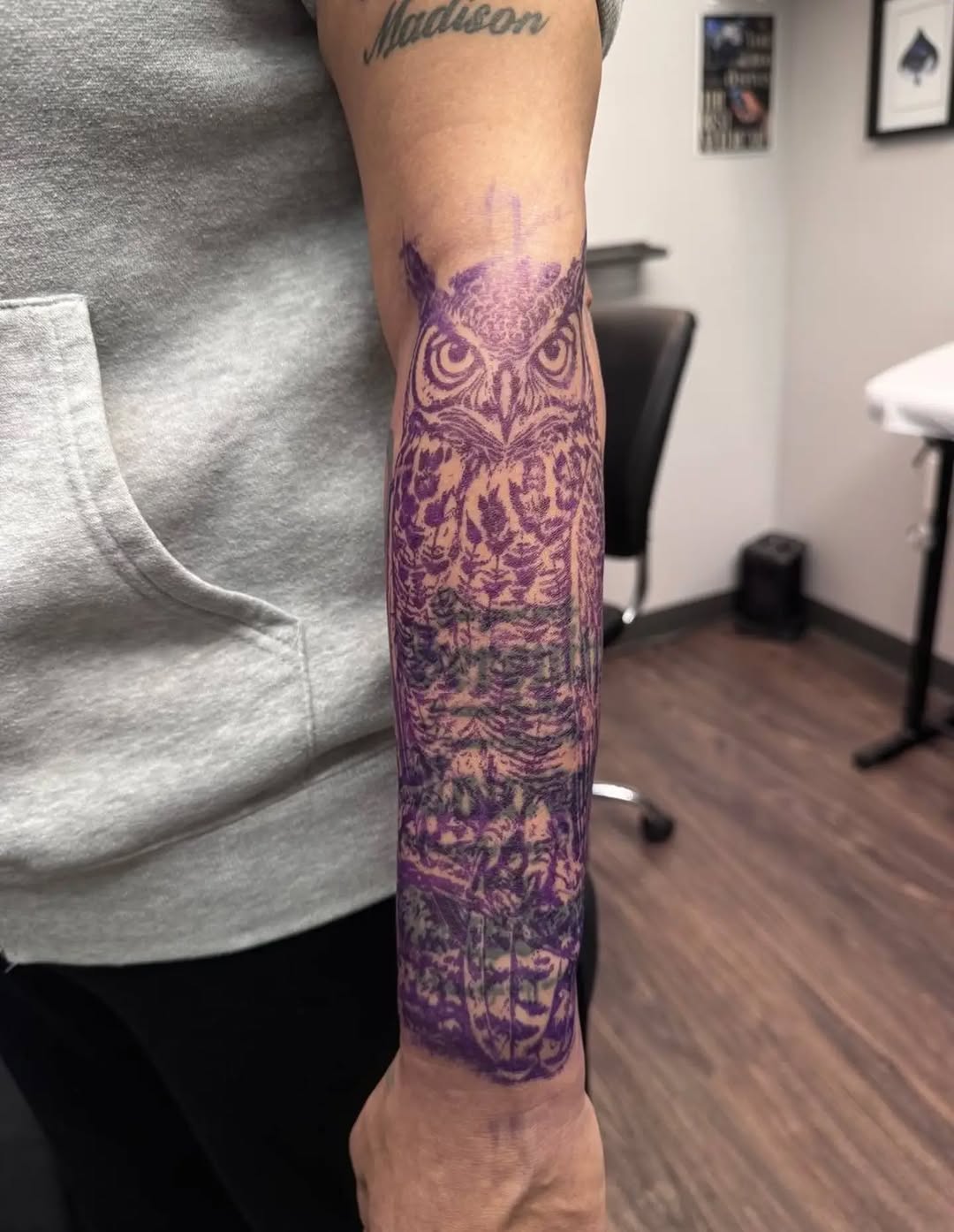 Tattoo by @tokarev_igor_tattoo β realism, black_and_grey