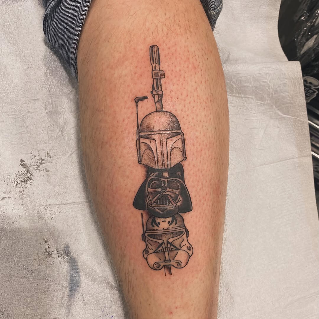 Tattoo by @wariospeedwagon — realism, black_and_grey
