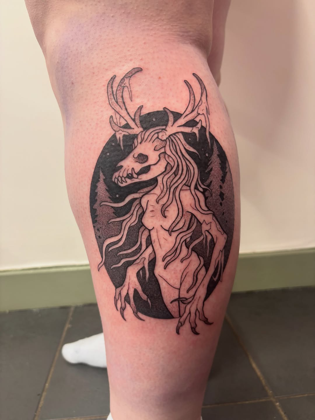 Tattoo by @osichristattoos — dark_realism, black_and_grey