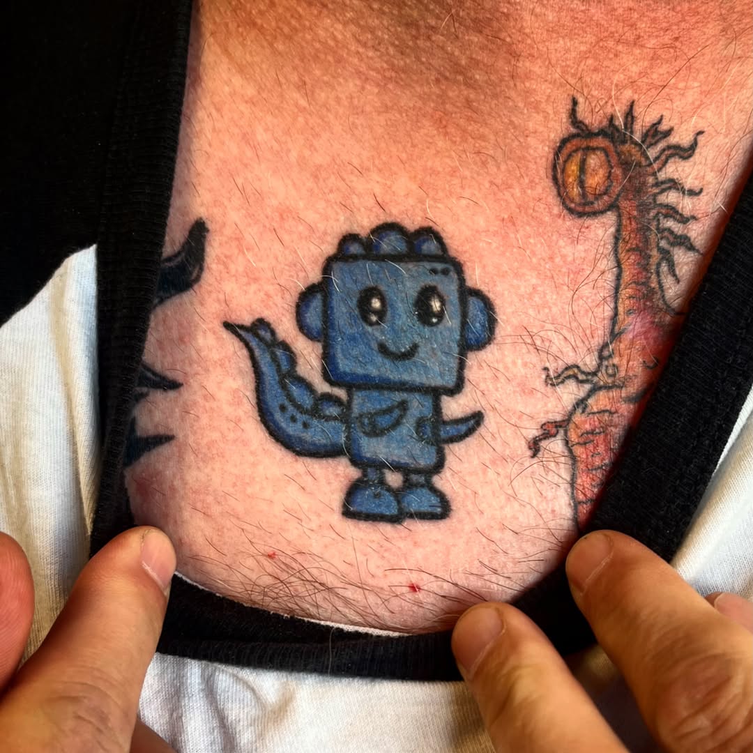Tattoo by @ashley_perrier — new_school