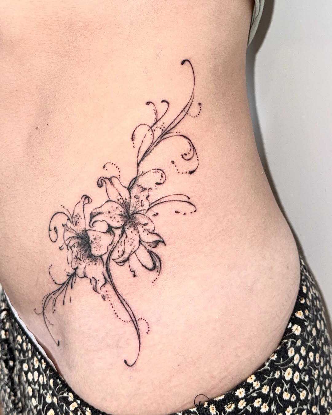 Tattoo by @flying.butter.tattoo β fine_line, black_and_grey