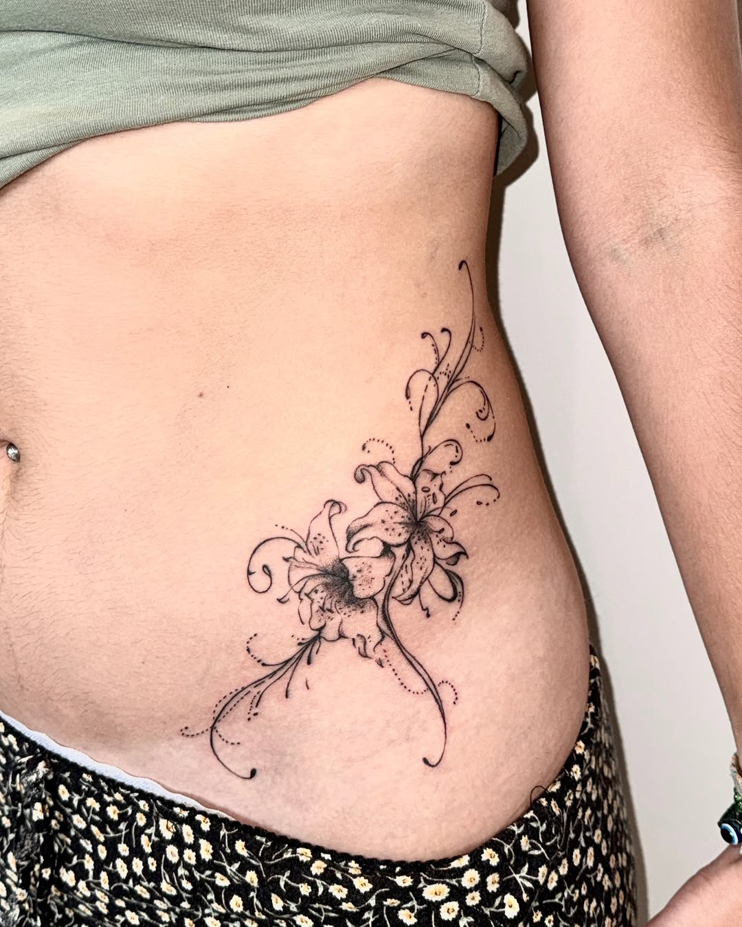 Tattoo by @flying.butter.tattoo β fine_line, black_and_grey