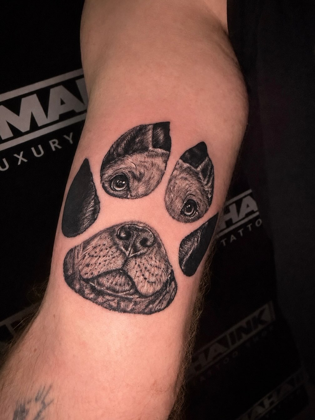Tattoo by @inkwraps — realism, black_and_grey