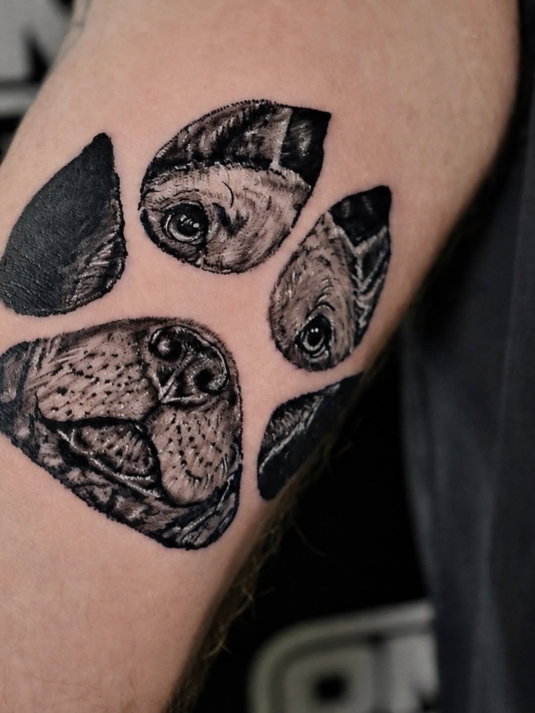 Tattoo by @inkwraps — realism, black_and_grey