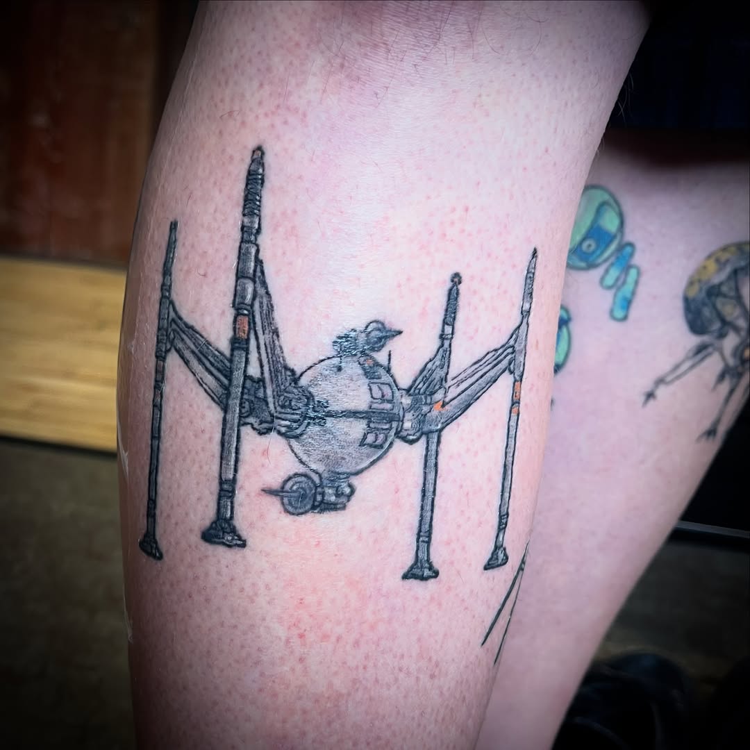 Tattoo by @ashley_perrier — realism, black_and_grey