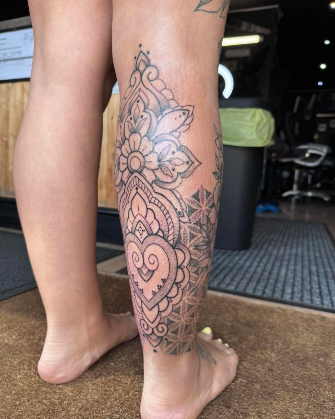 Tattoo by @gchlo123 — geometric, dotwork