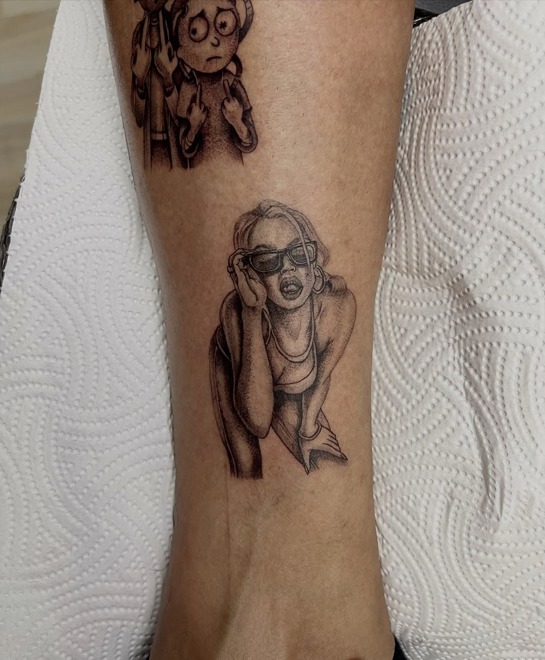 Tattoo by @russellefandialan โ realism, black_and_grey