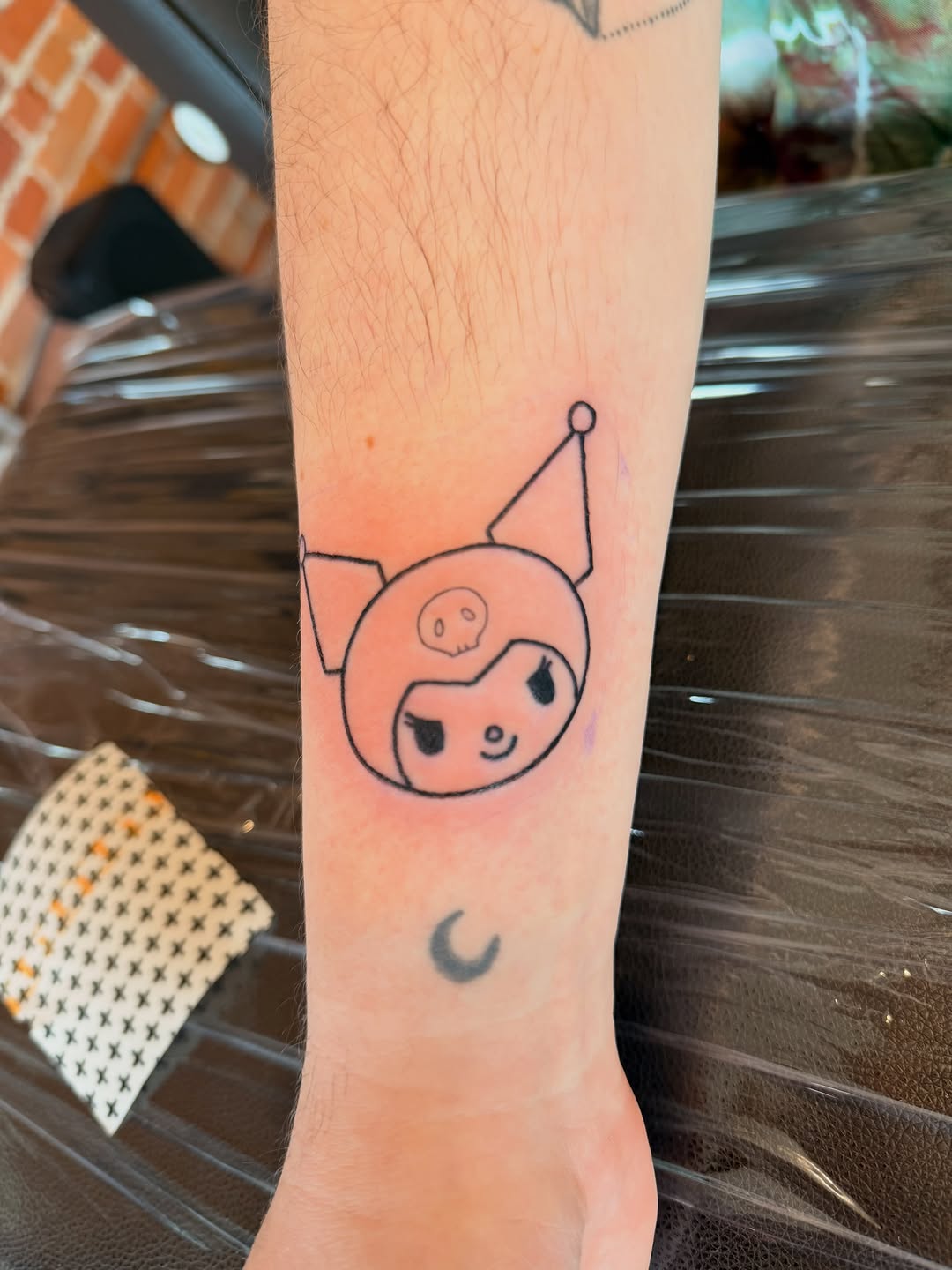 Tattoo by @oddratink โ anime