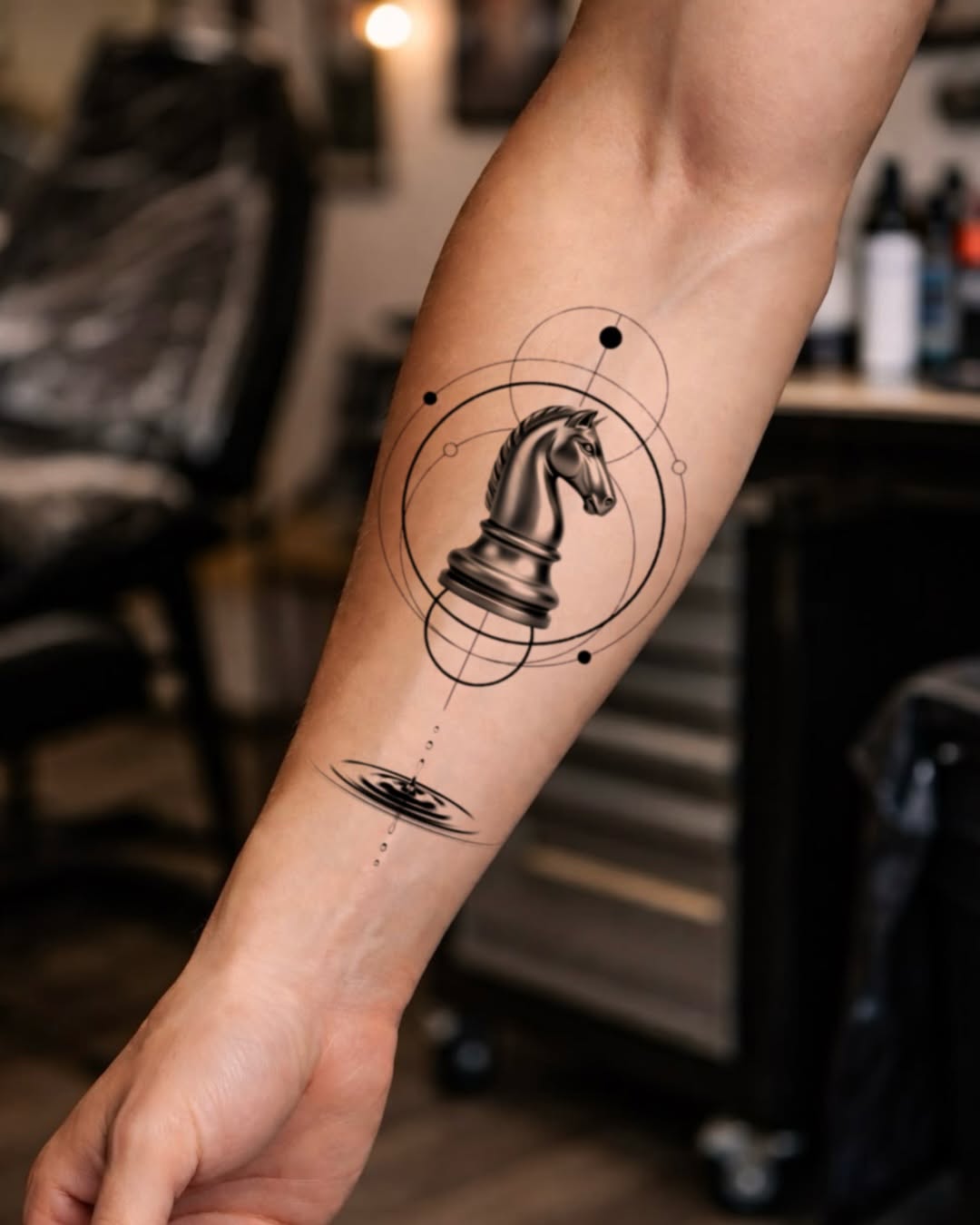 Tattoo by @dominic.pirro β geometric, realism