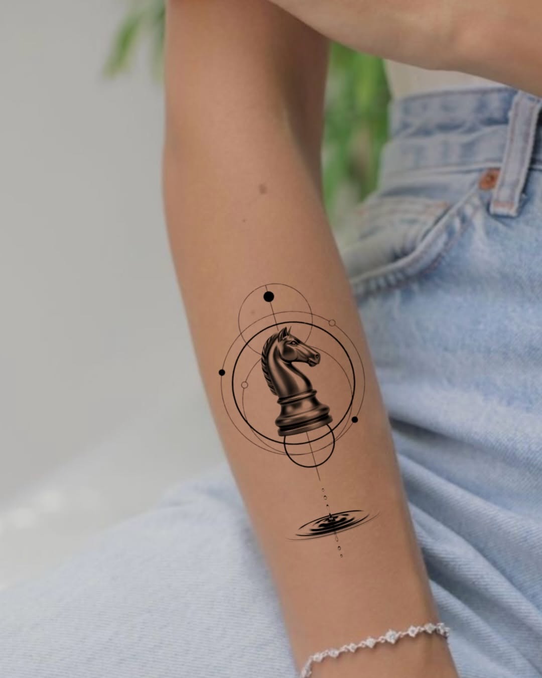 Tattoo by @dominic.pirro β geometric, realism