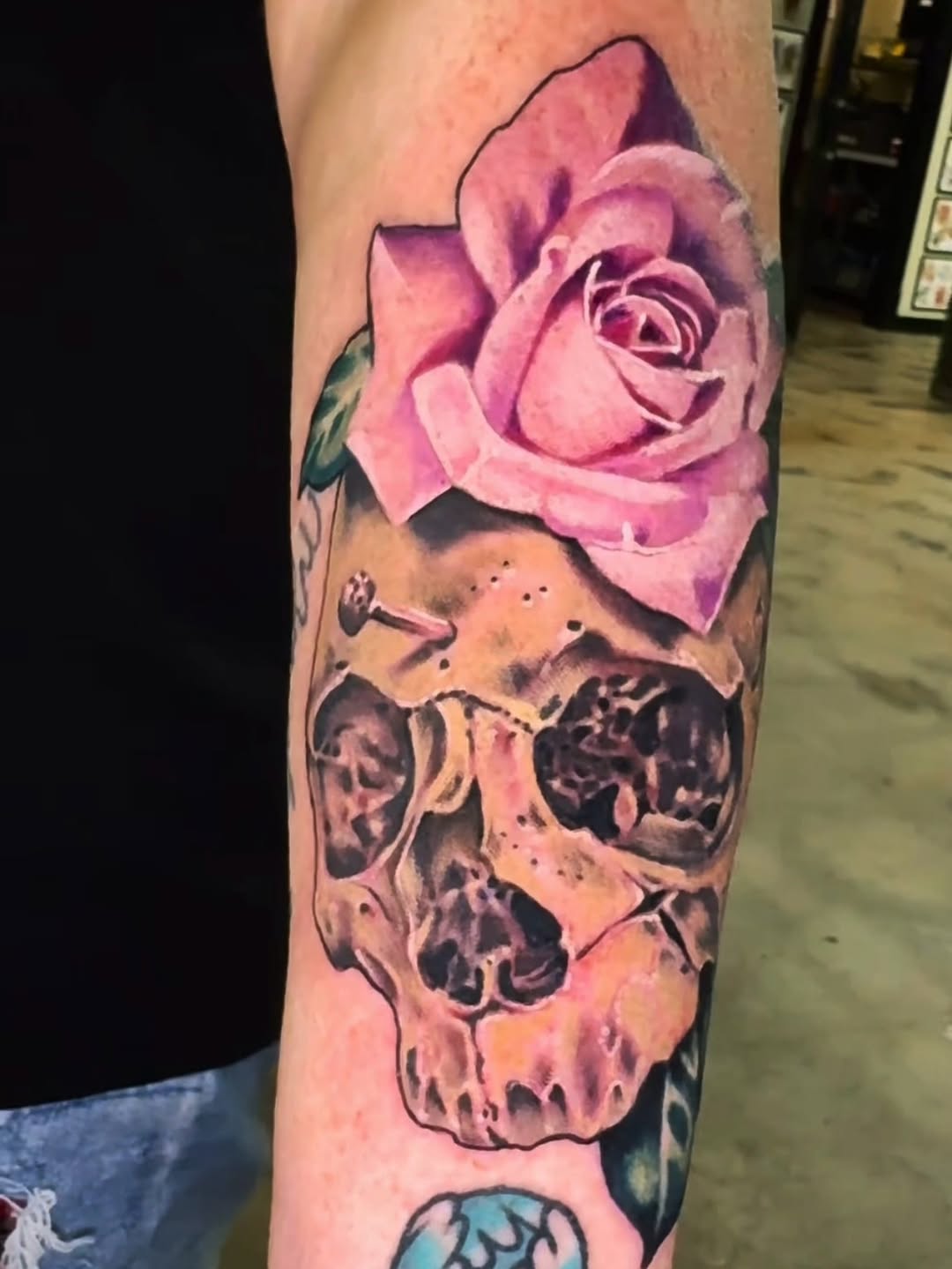 Tattoo by @scuba.steve.tattoos — realism, black_and_grey