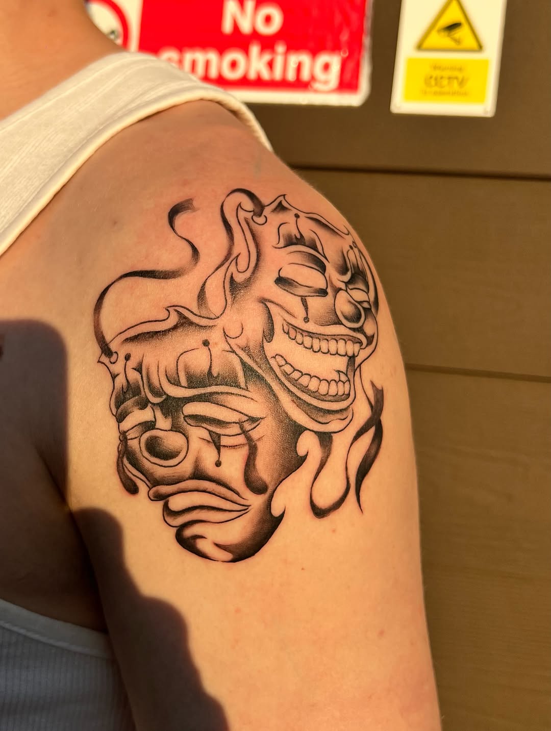 Tattoo by @soppa_tattoo — chicano, black_and_grey