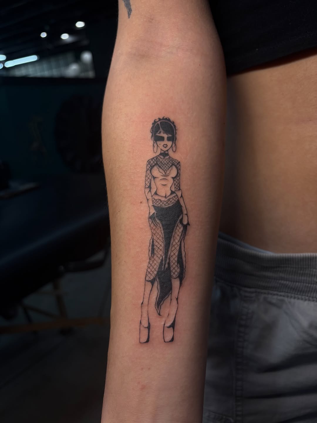 Tattoo by @sexyratpotion โ black_and_grey, chicano