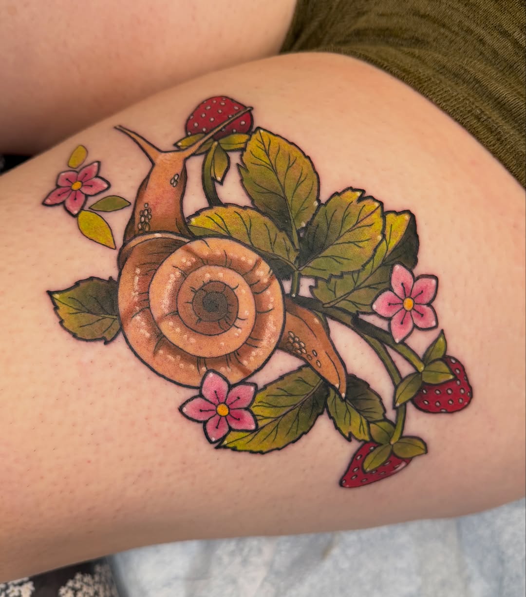 Tattoo by @saturniid.tattoo โ illustrative, new_school