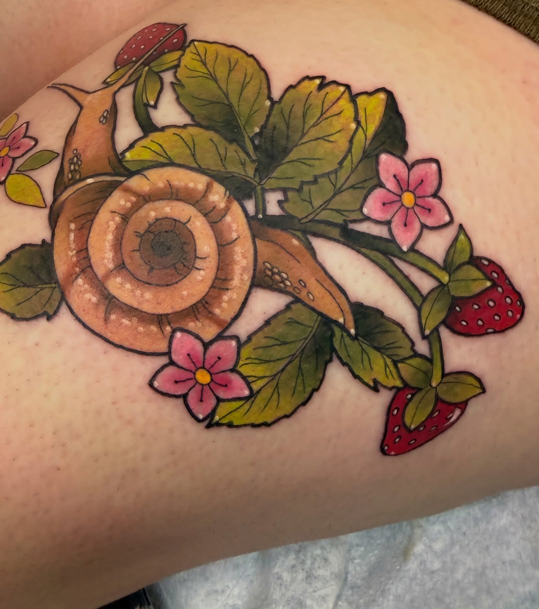 Tattoo by @saturniid.tattoo โ illustrative, realism