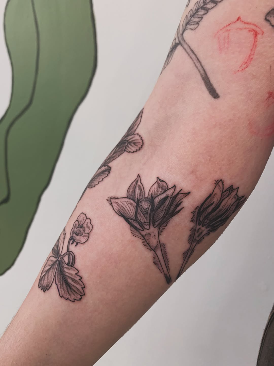 Tattoo by @peripeteiah โ black_and_grey, illustrative