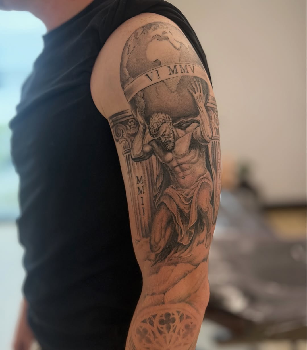 Tattoo by @jackcalliertattoos โ realism, black_and_grey