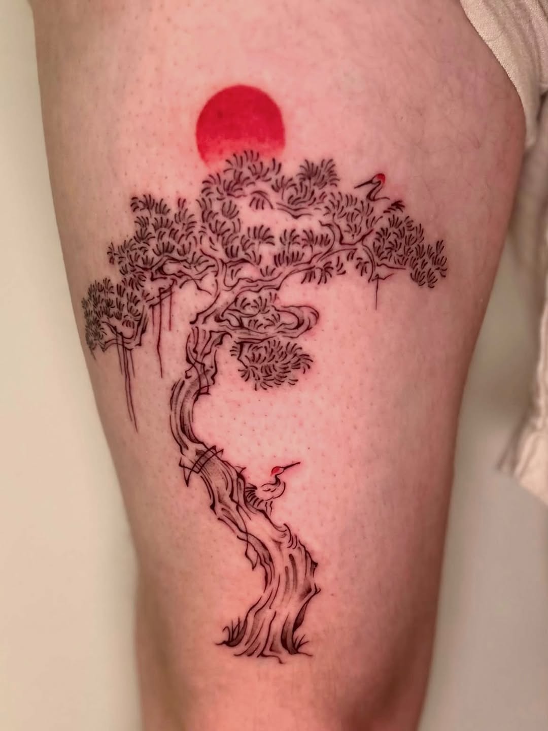 Tattoo by @bycristaliana — japanese_irezumi, fine_line