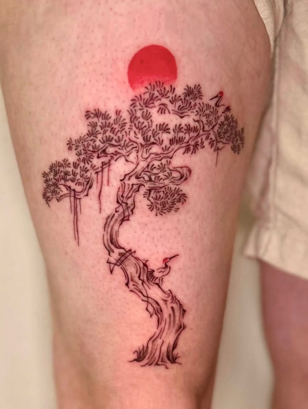Tattoo by @bycristaliana — japanese_irezumi, fine_line