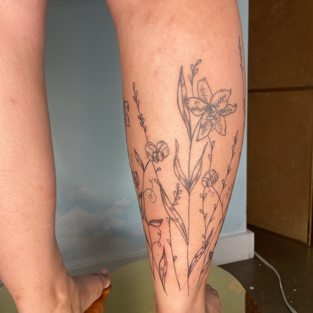Tattoo by @mayagoo.tattoo β fine_line, illustrative