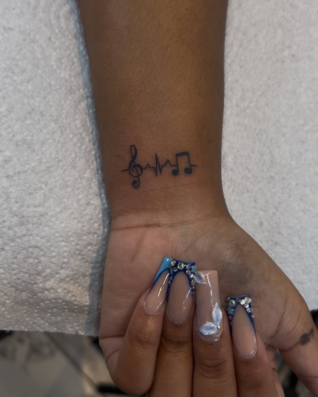 Tattoo by @inkatatts — fine_line, lettering_script