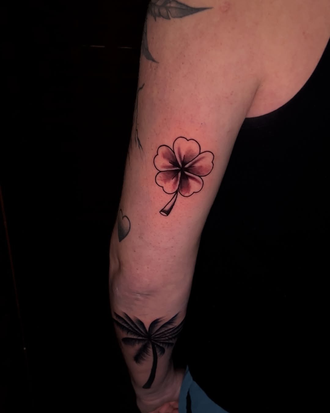 Tattoo by @inkatatts — black_and_grey, fine_line