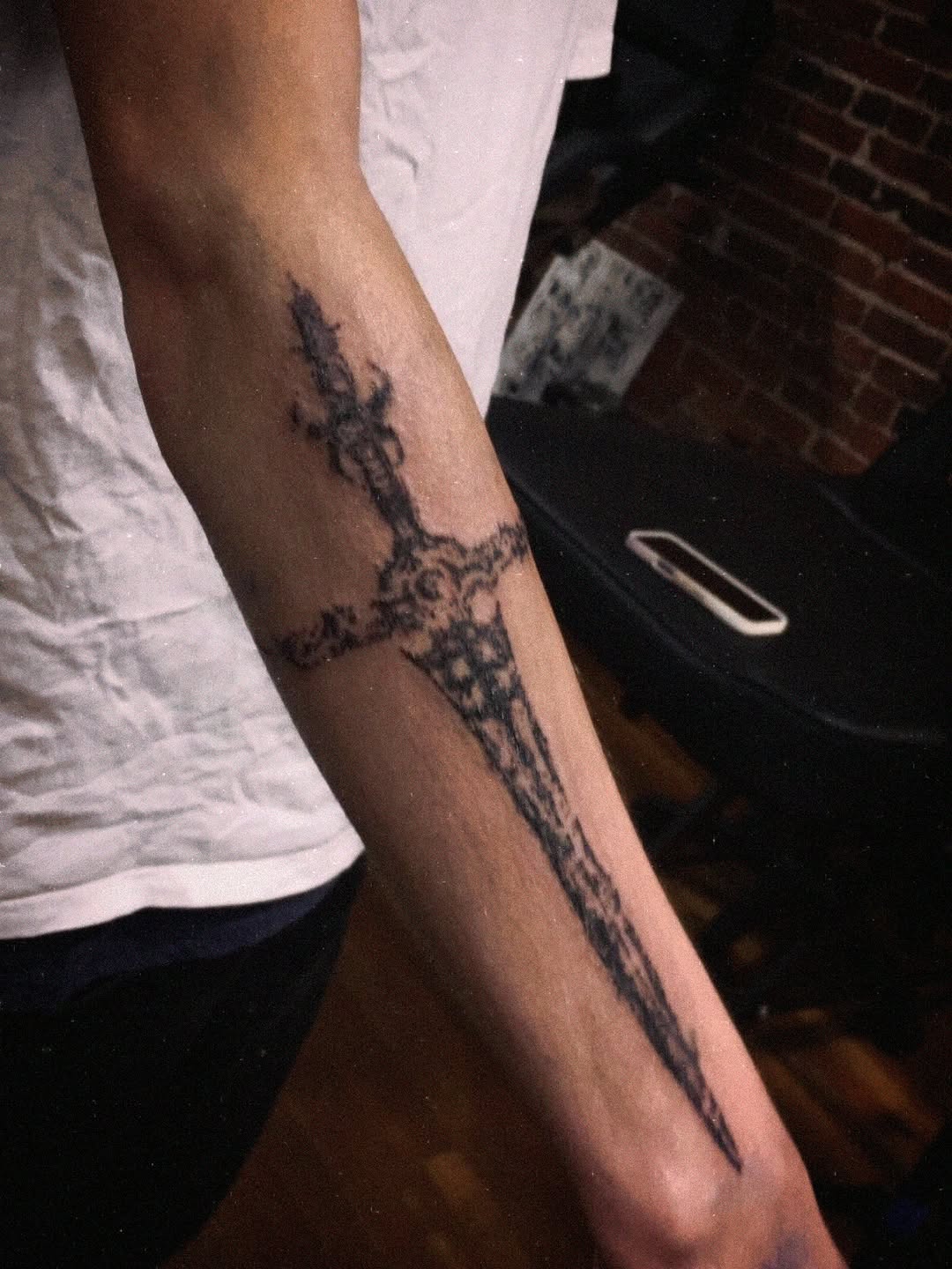 Tattoo by @hurtyoumore — blackwork, ornamental