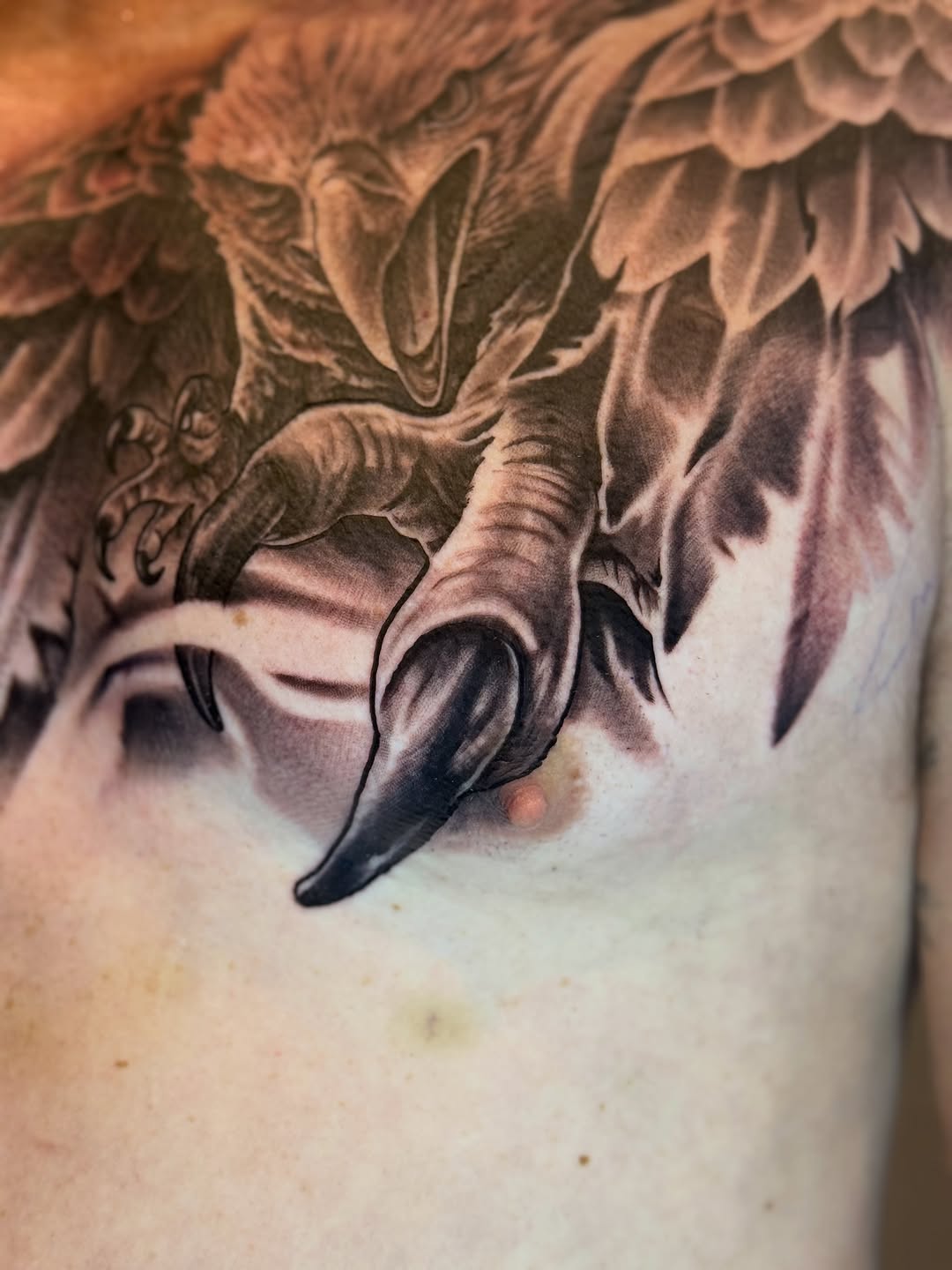 Tattoo by @jaytattoo405 — realism, black_and_grey
