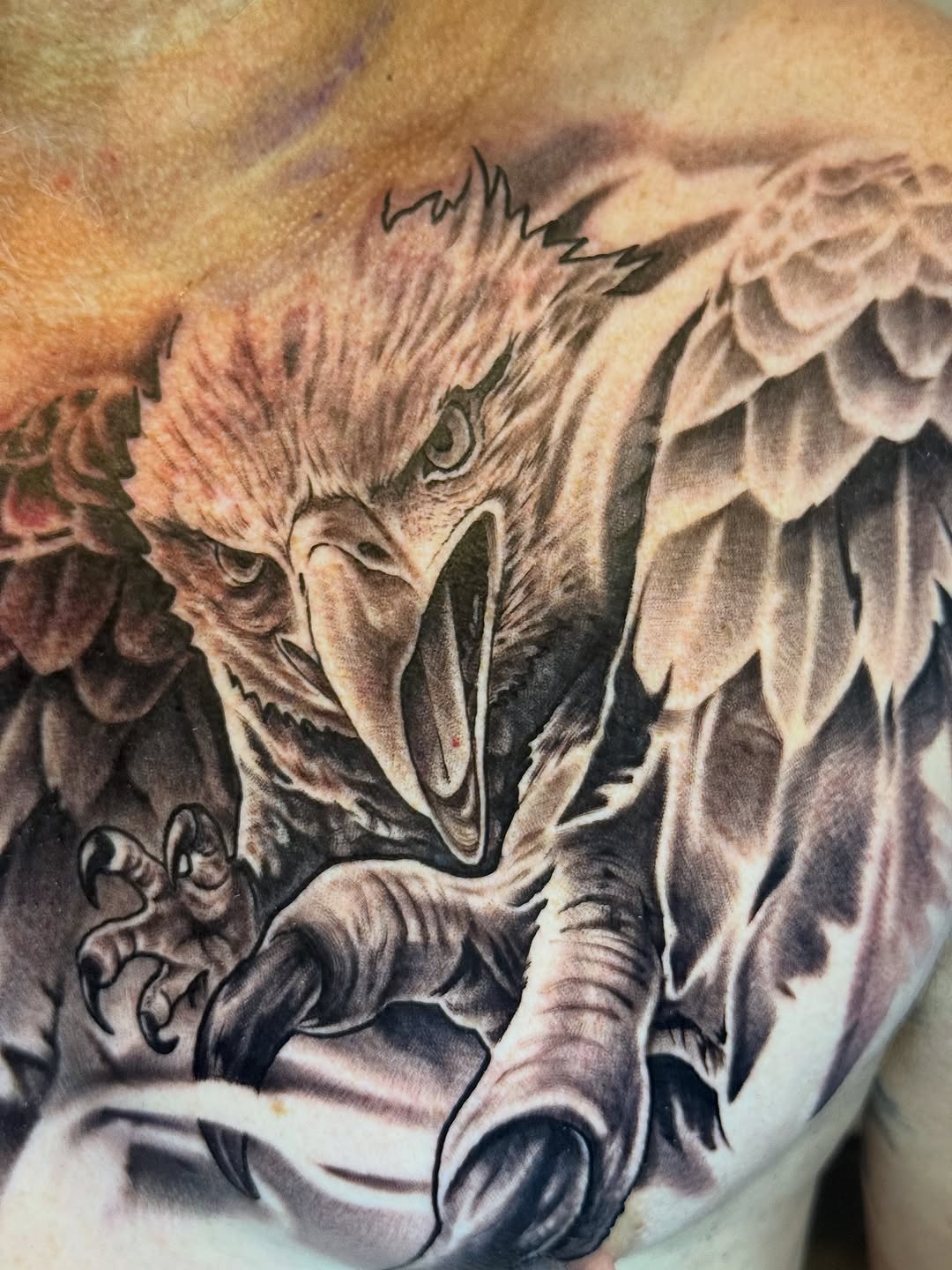 Tattoo by @jaytattoo405 — realism, black_and_grey