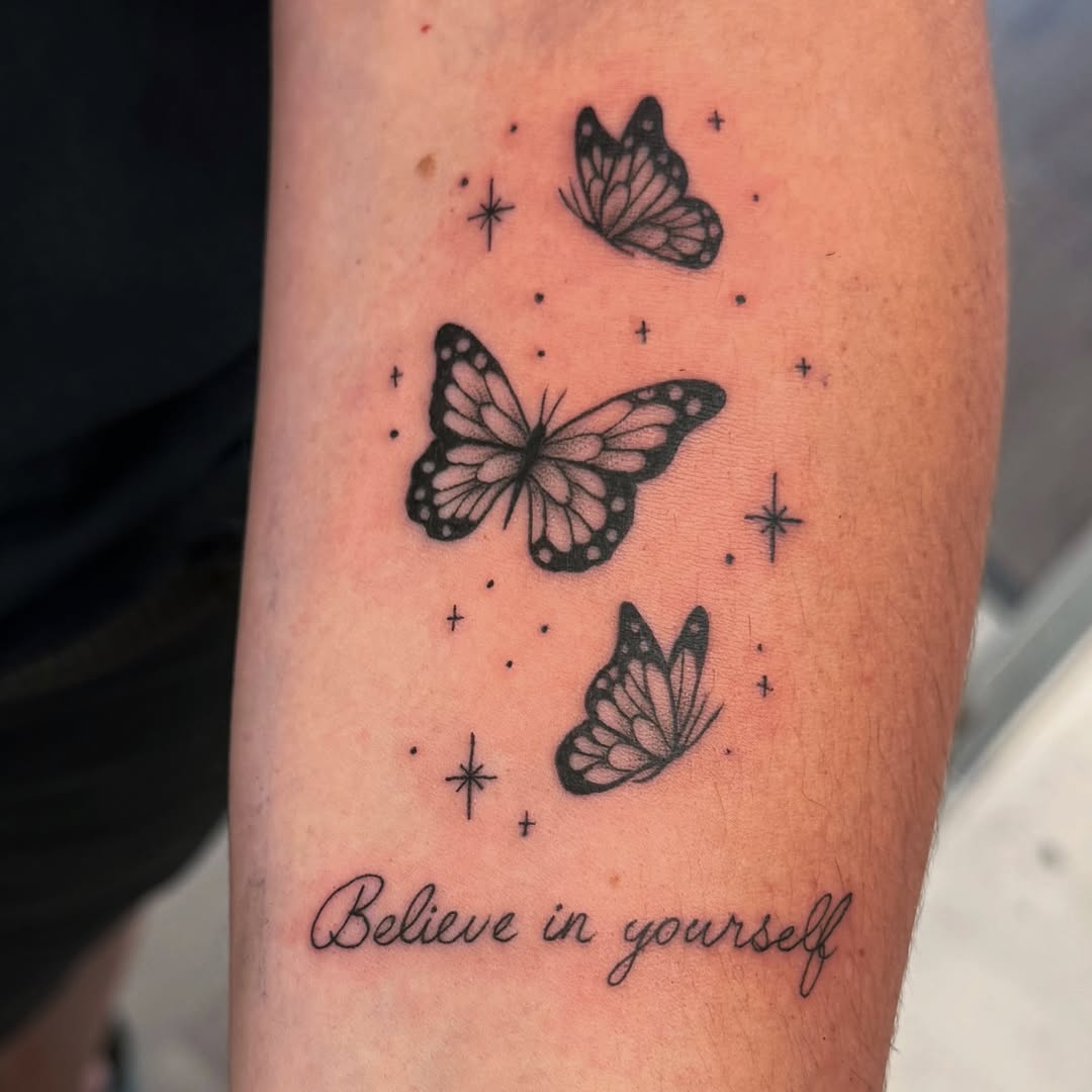 Tattoo by @mylenemassacre — fine_line, lettering_script