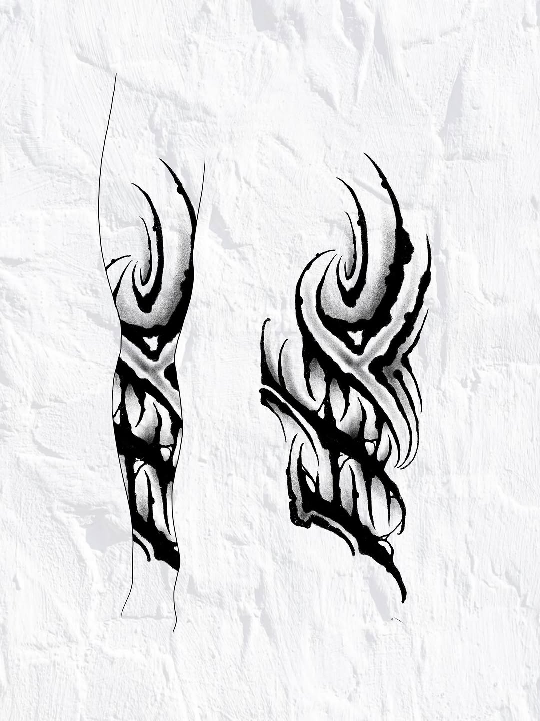 Tattoo by @z.a.r.k_art — blackwork